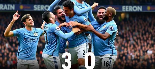 开云体育娱乐-曼城3-0轻取阿斯顿维拉，继续领跑英超积分榜